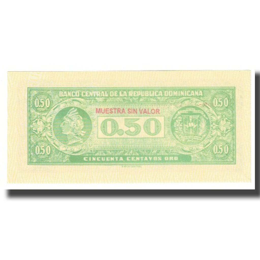 Banknot, 
  
  Dominik Cumhuriyeti, 
  
  50 Centavos Oro