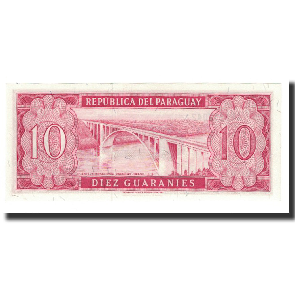 Banknot, 
  
  Paraguay, 
  
  10 Garanti