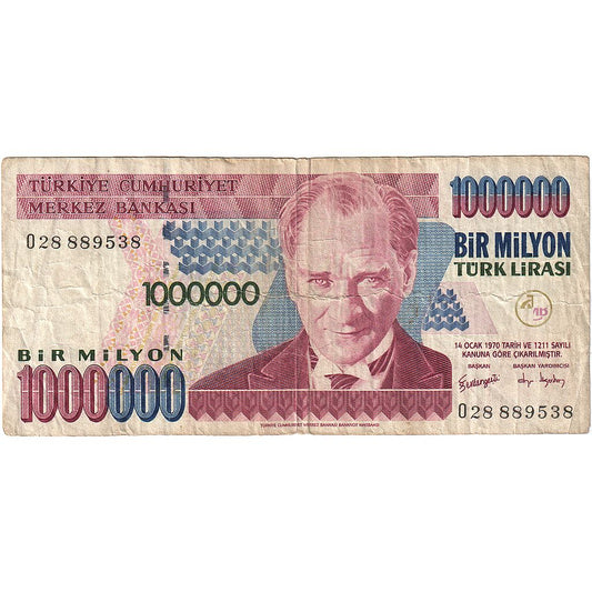 Hindi, 
  
  1000000 lira, 
  
  1970-10-14