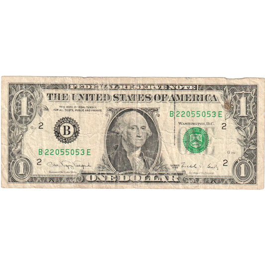 Amerika Birleşik Devletleri, 
  
  Bir Dolar, 
  
  1988