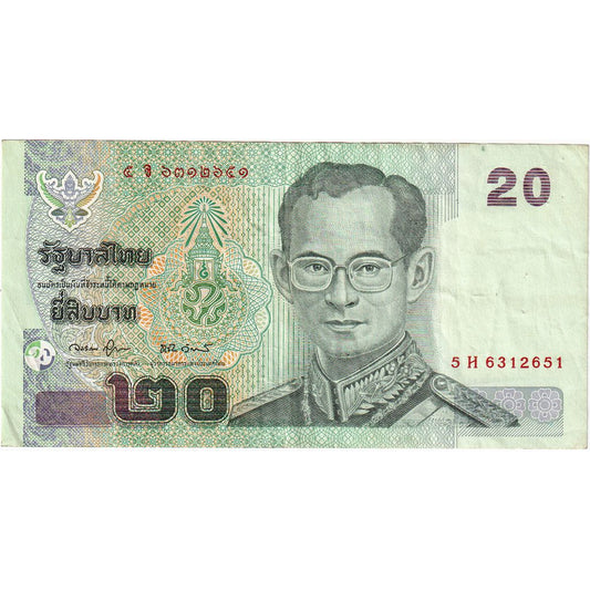 Tayland, 
  
  20 Baht, 
  
  EF(40-45)