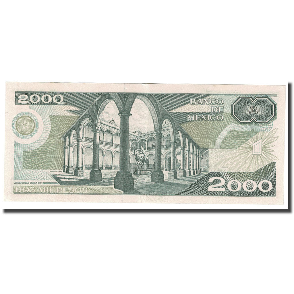 Banknot, 
  
  Meksika, 
  
  2000 Peso