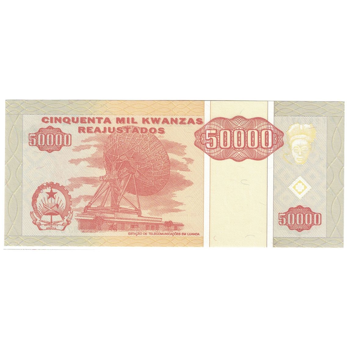 Banknot, 
  
  Angola, 
  
  50