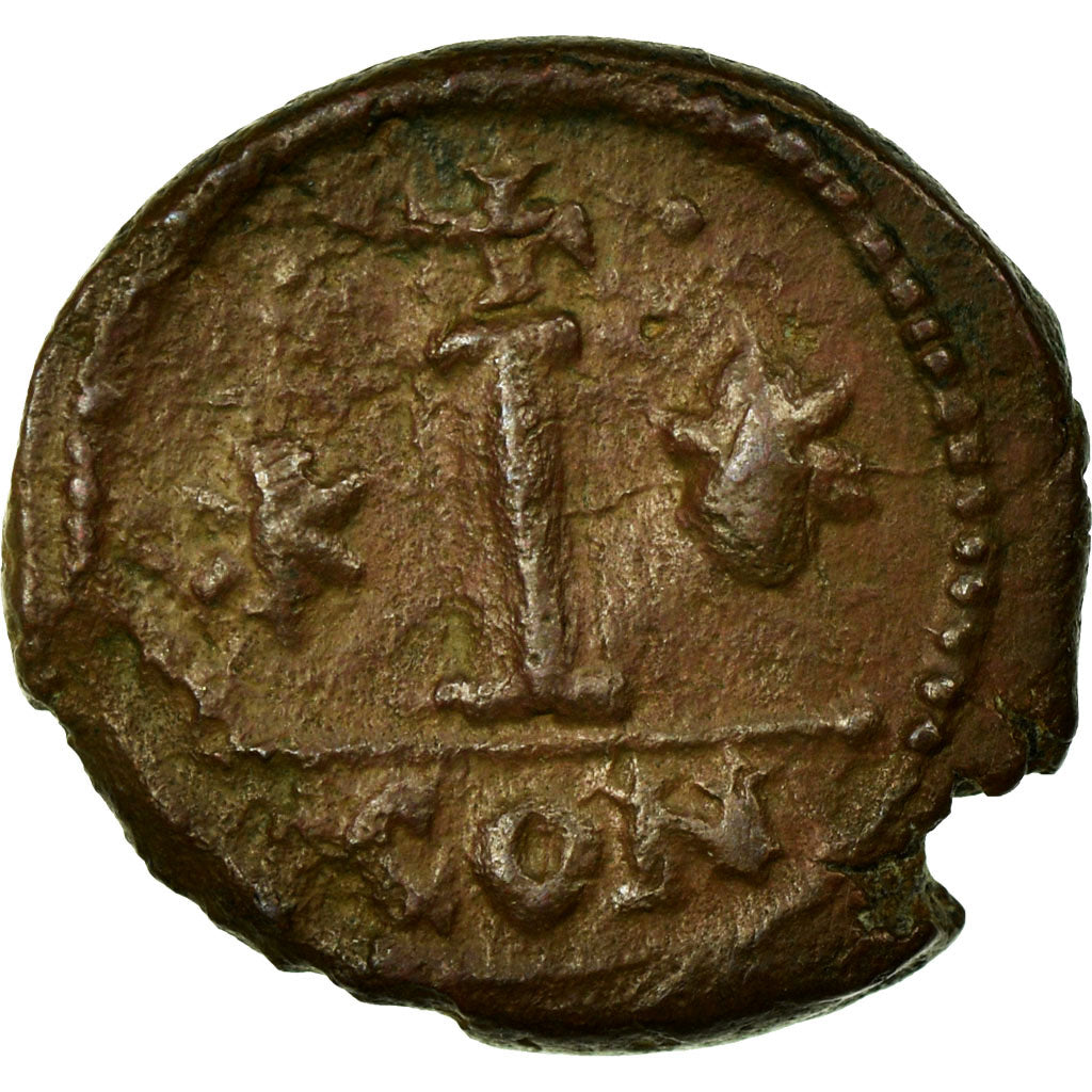 madeni para, 
  
  Maurice Tiberius, 
  
  Decanummiyum