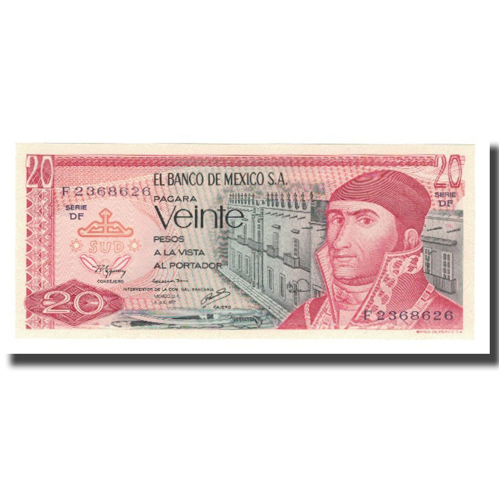 Banknot, 
  
  Meksika, 
  
  20 Peso