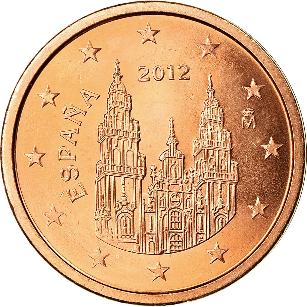 İspanya, 
  
  2 Euro Cent, 
  
  2012