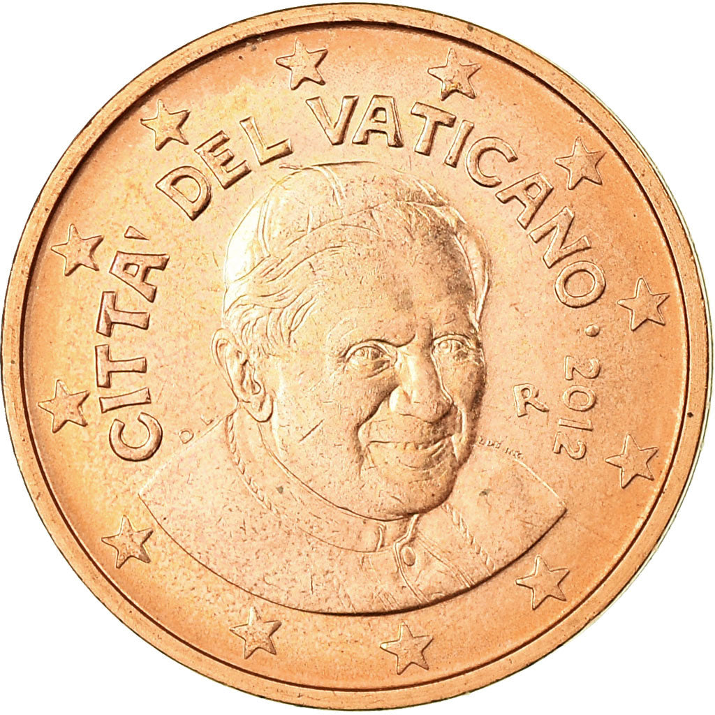 VATİKAN ŞEHRİ, 
  
  2 Euro Cent, 
  
  2012