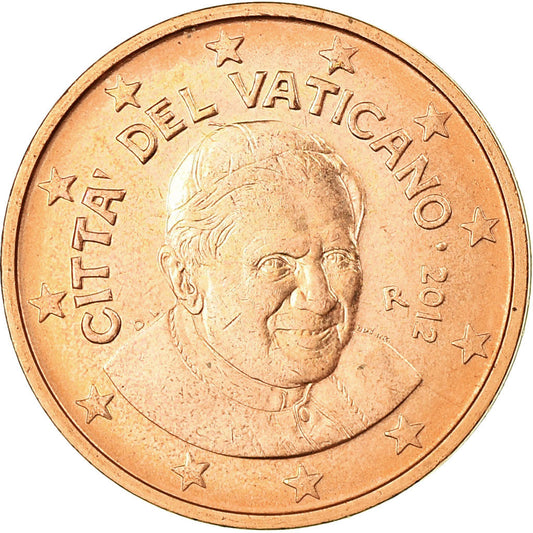 VATİKAN ŞEHRİ, 
  
  2 Euro Cent, 
  
  2012