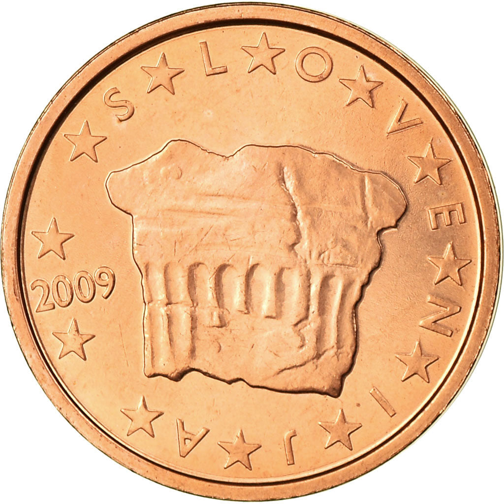 Slovenya, 
  
  2 Euro Cent, 
  
  2009