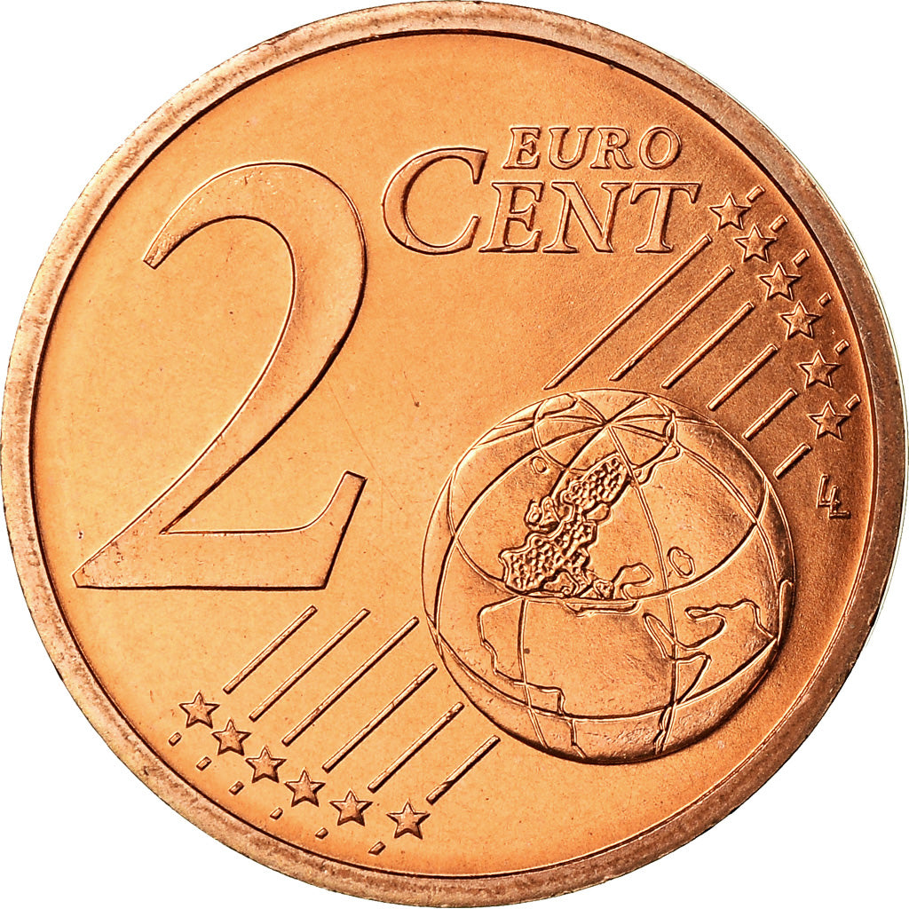 Monako, 
  
  2 Euro Cent, 
  
  2002