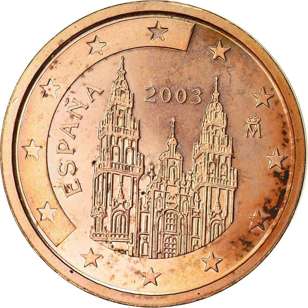 İspanya, 
  
  2 Euro Cent, 
  
  2003