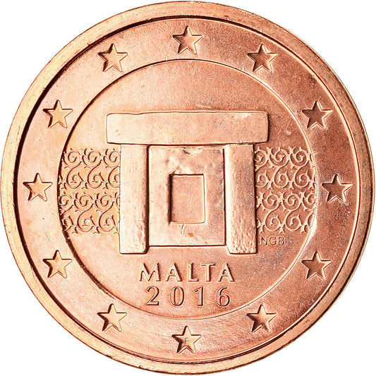 Malta, 
  
  2 Euro Cent, 
  
  2016