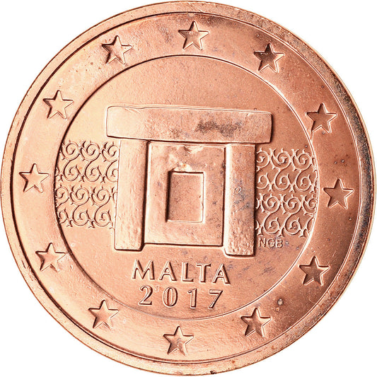 Malta, 
  
  2 Euro Cent, 
  
  2017