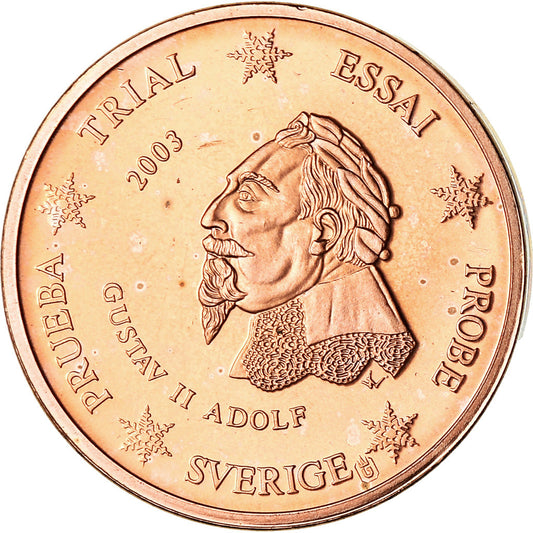 İsveç, 
  
  2 Euro Cent, 
  
  2003