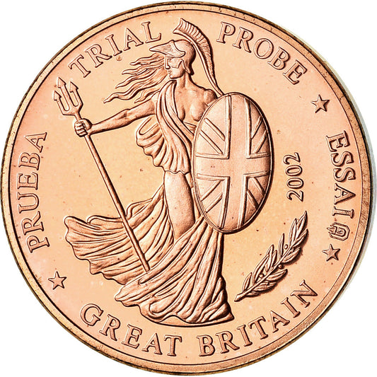 Büyük Britanya, 
  
  2 Euro Cent, 
  
  2002