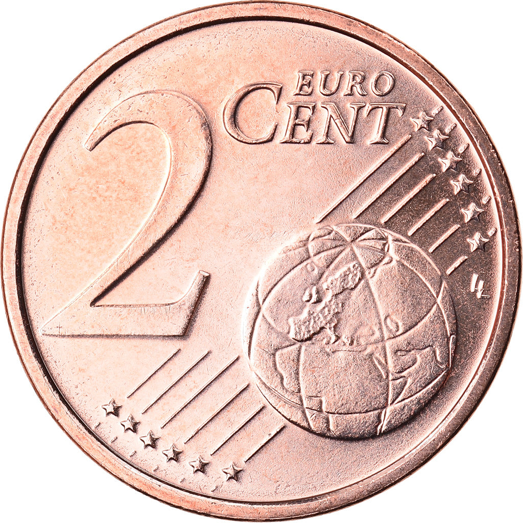 Lüksemburg, 
  
  2 Euro Cent, 
  
  2015