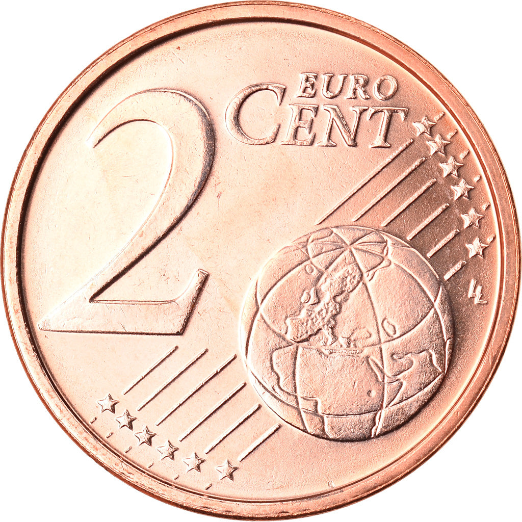 Lüksemburg, 
  
  2 Euro Cent, 
  
  2016