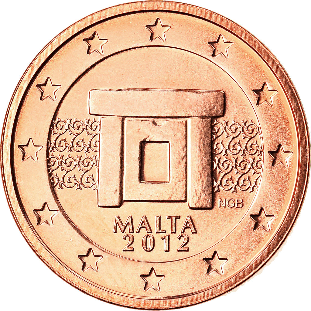 Malta, 
  
  2 Euro Cent, 
  
  2012