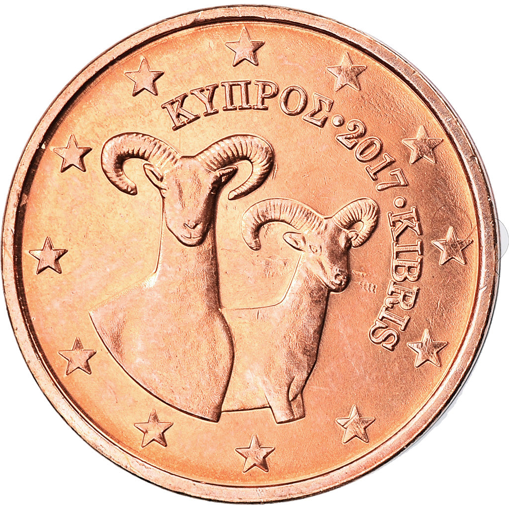 Kıbrıs, 
  
  2 Euro Cent, 
  
  2017