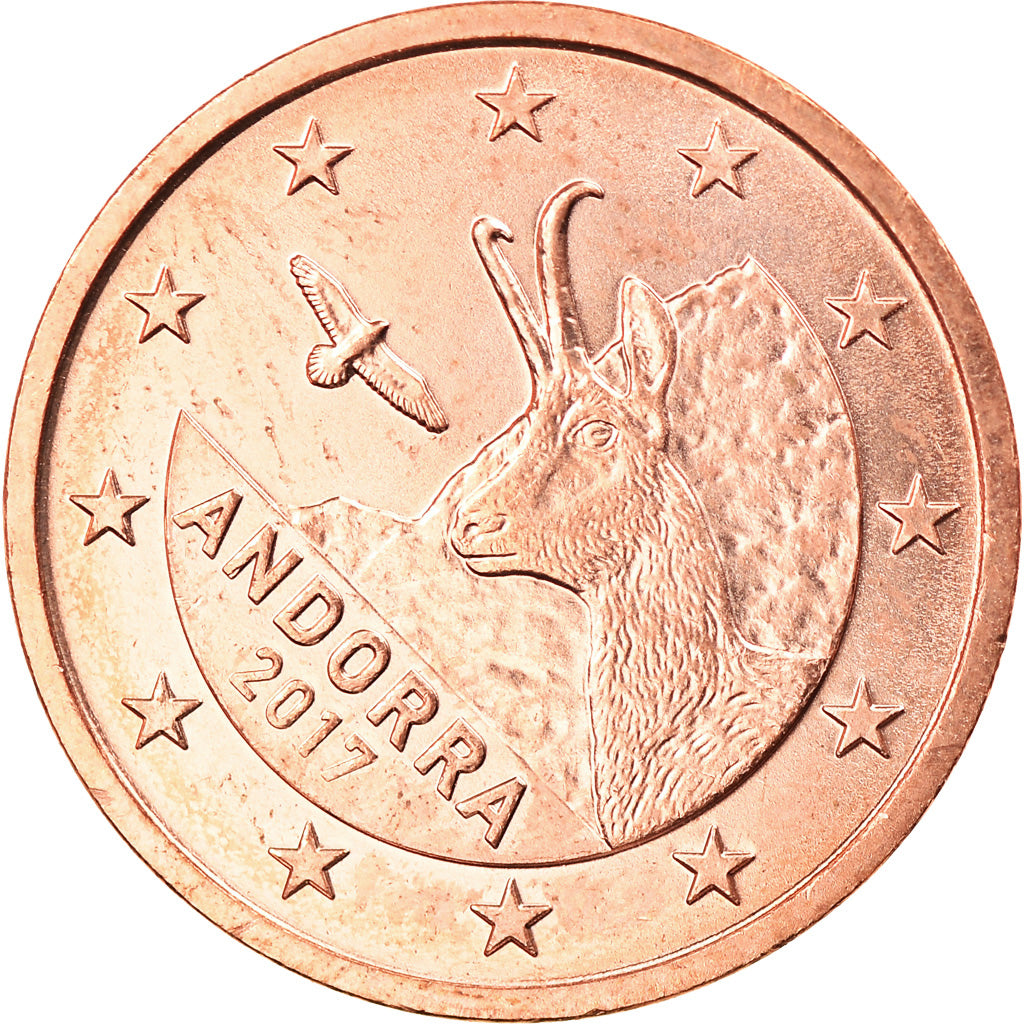 Andorra, 
  
  2 Euro Cent, 
  
  2017