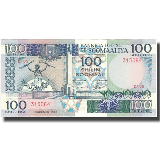 Banknot, 
  
  Somali, 
  
  100 Şilin = 100 Şilin