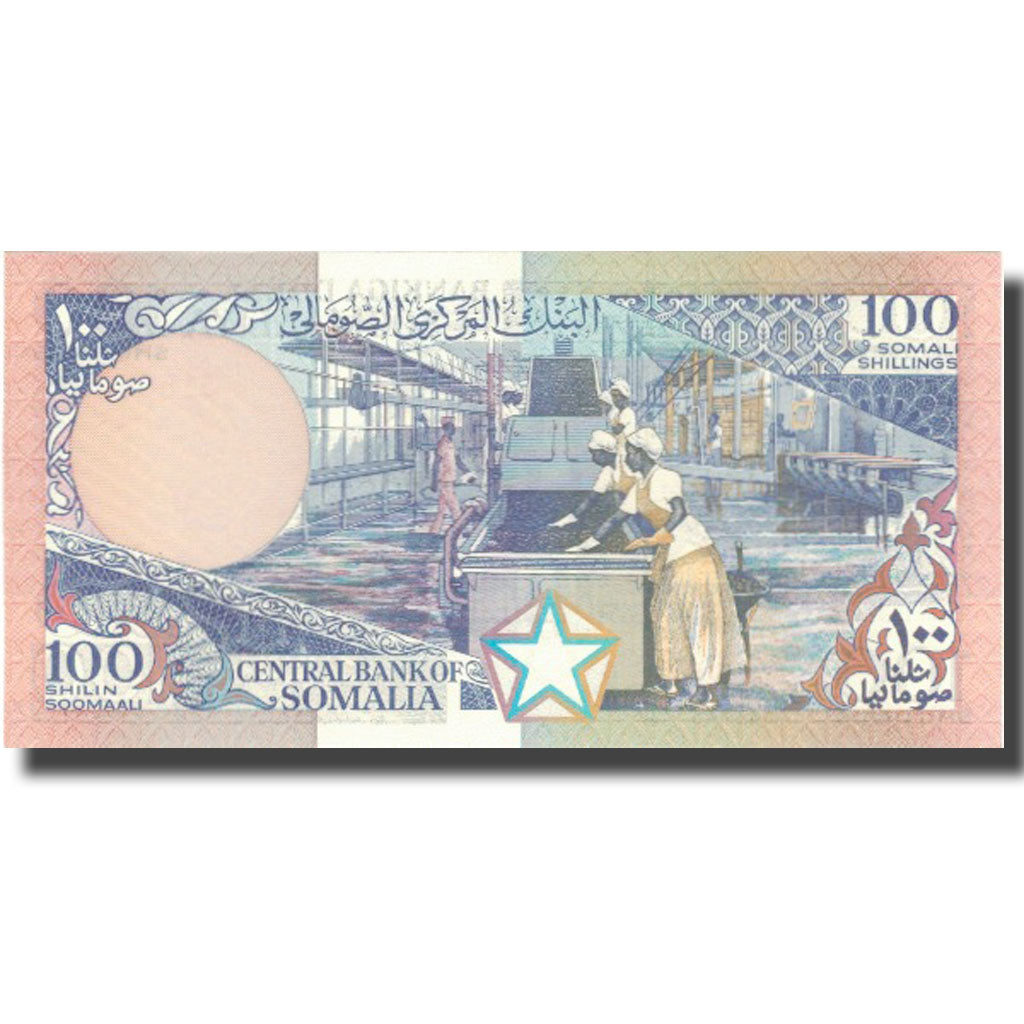 Banknot, 
  
  Somali, 
  
  100 Şilin = 100 Şilin