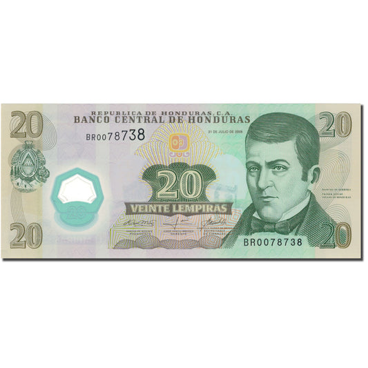 Banknot, 
  
  Honduras, 
  
  20 Lempira