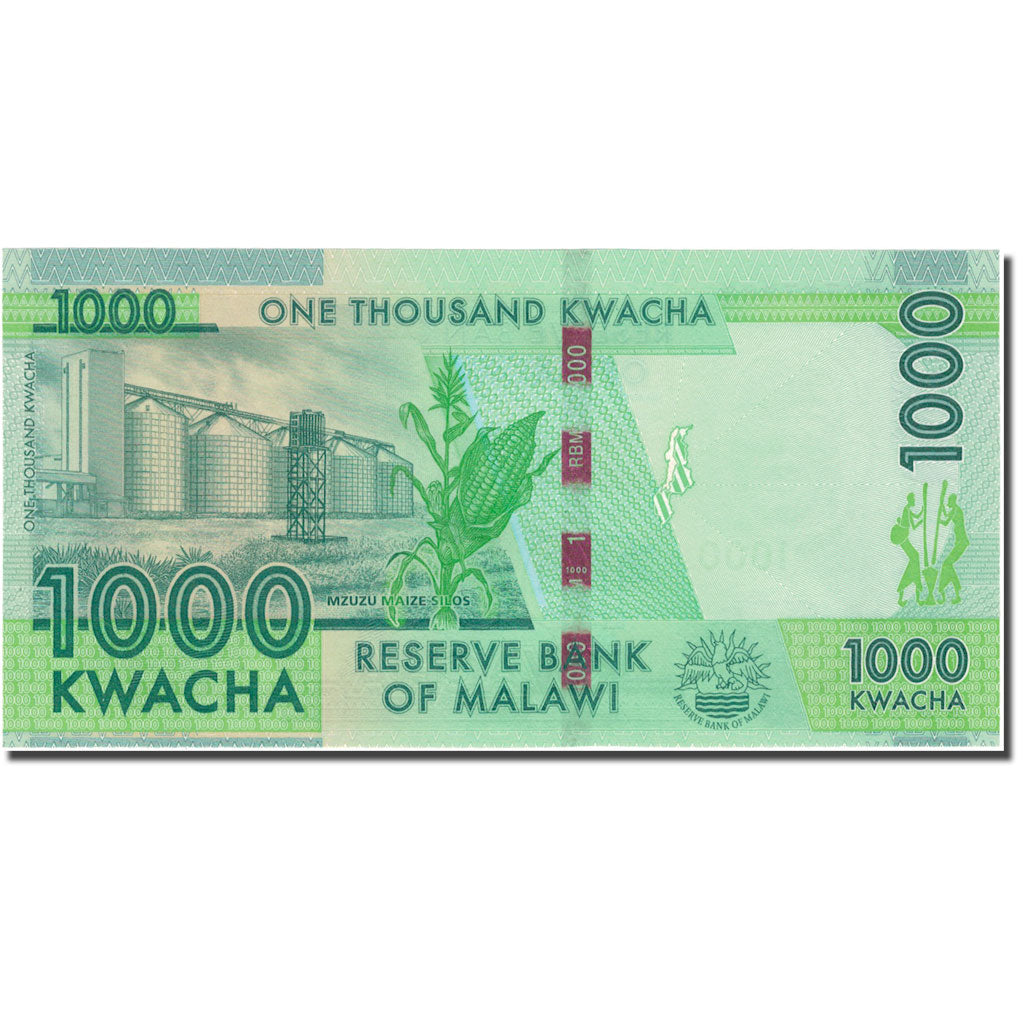 Banknot, 
  
  Malawi, 
  
  1000 Kvaça