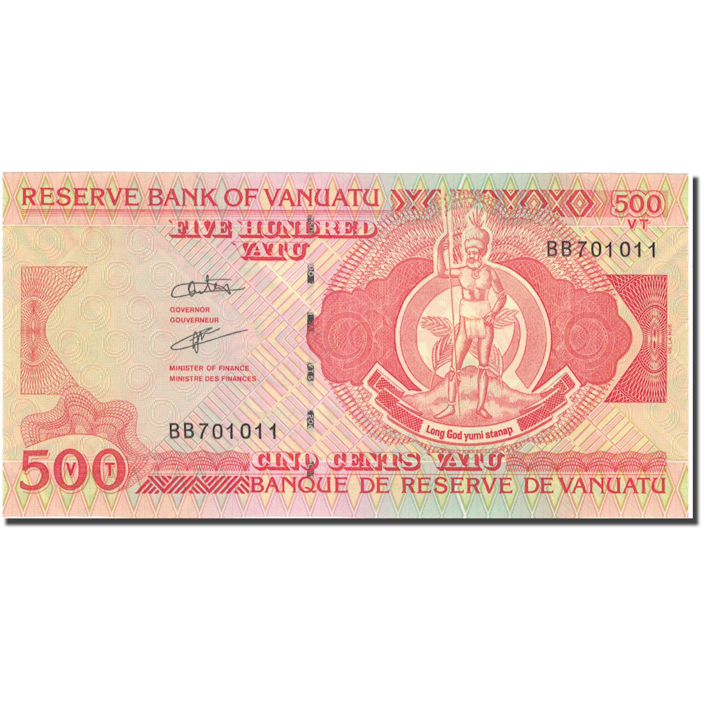 Banknot, 
  
  Vanuatu, 
  
  500 Vatü