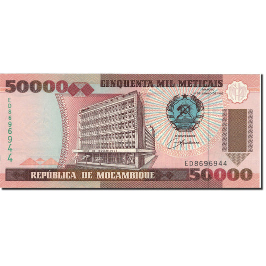 Banknot, 
  
  Mozambik, 
  
  50