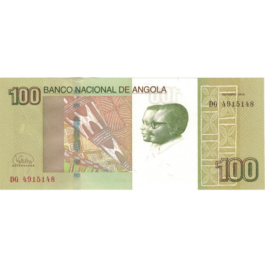 Banknot, 
  
  Angola, 
  
  100 Kwanza