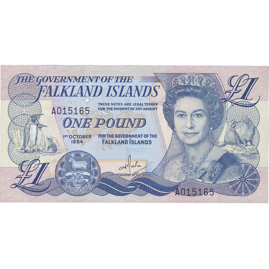 Banknot, 
  
  Falkland Adaları, 
  
  1 pound