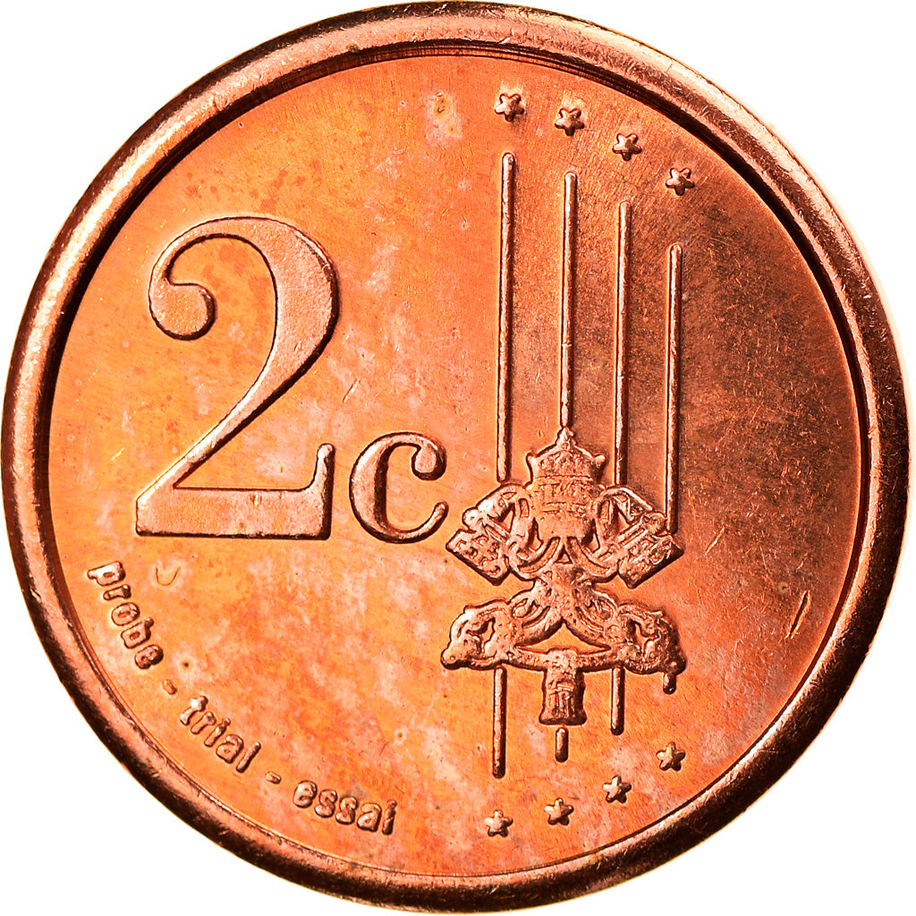 Vatikan, 
  
  2 Euro Cent, 
  
  Tip 3