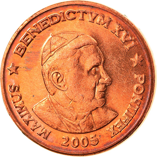 Vatikan, 
  
  2 Euro Cent, 
  
  Tip 5