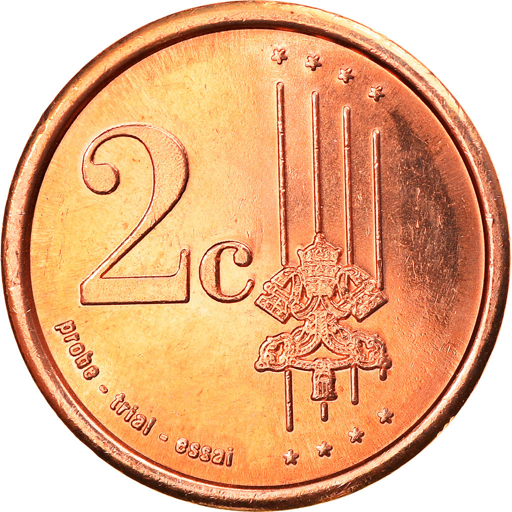 Vatikan, 
  
  2 Euro Cent, 
  
  2007