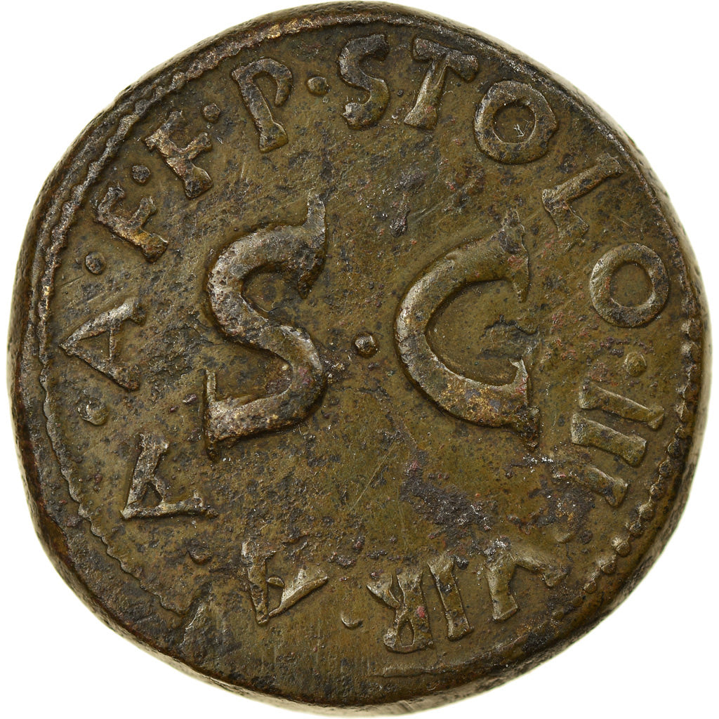 madeni para, 
  
  Augustus, 
  
  Dupondius