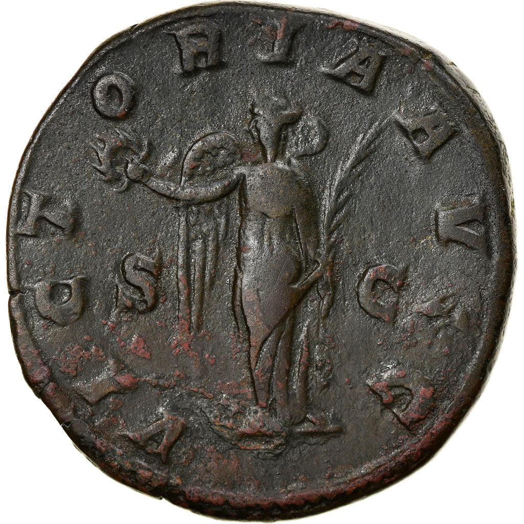 madeni para, 
  
  Pupienus, 
  
  Sestertius