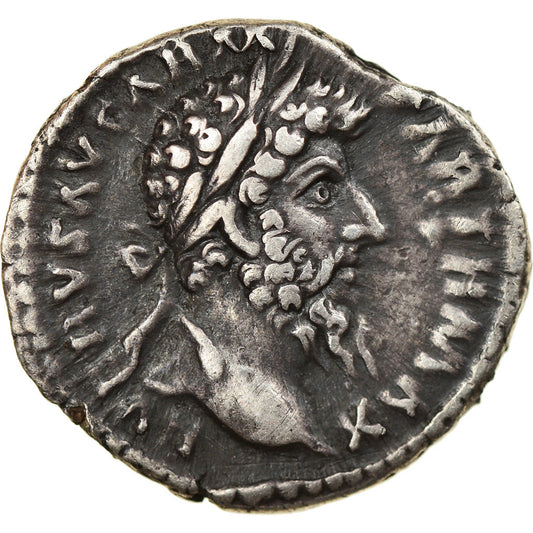 madeni para, 
  
  Lucius Verus, 
  
  Denarius