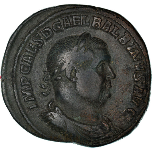 madeni para, 
  
  Balbinus, 
  
  Sestertius