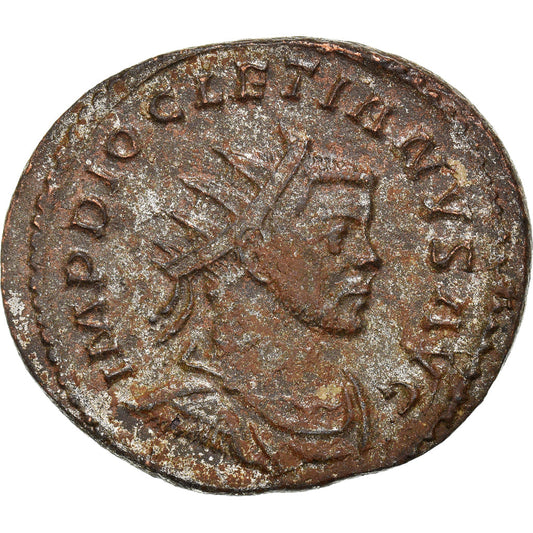 madeni para, 
  
  Diocletianus, 
  
  Aurelianus