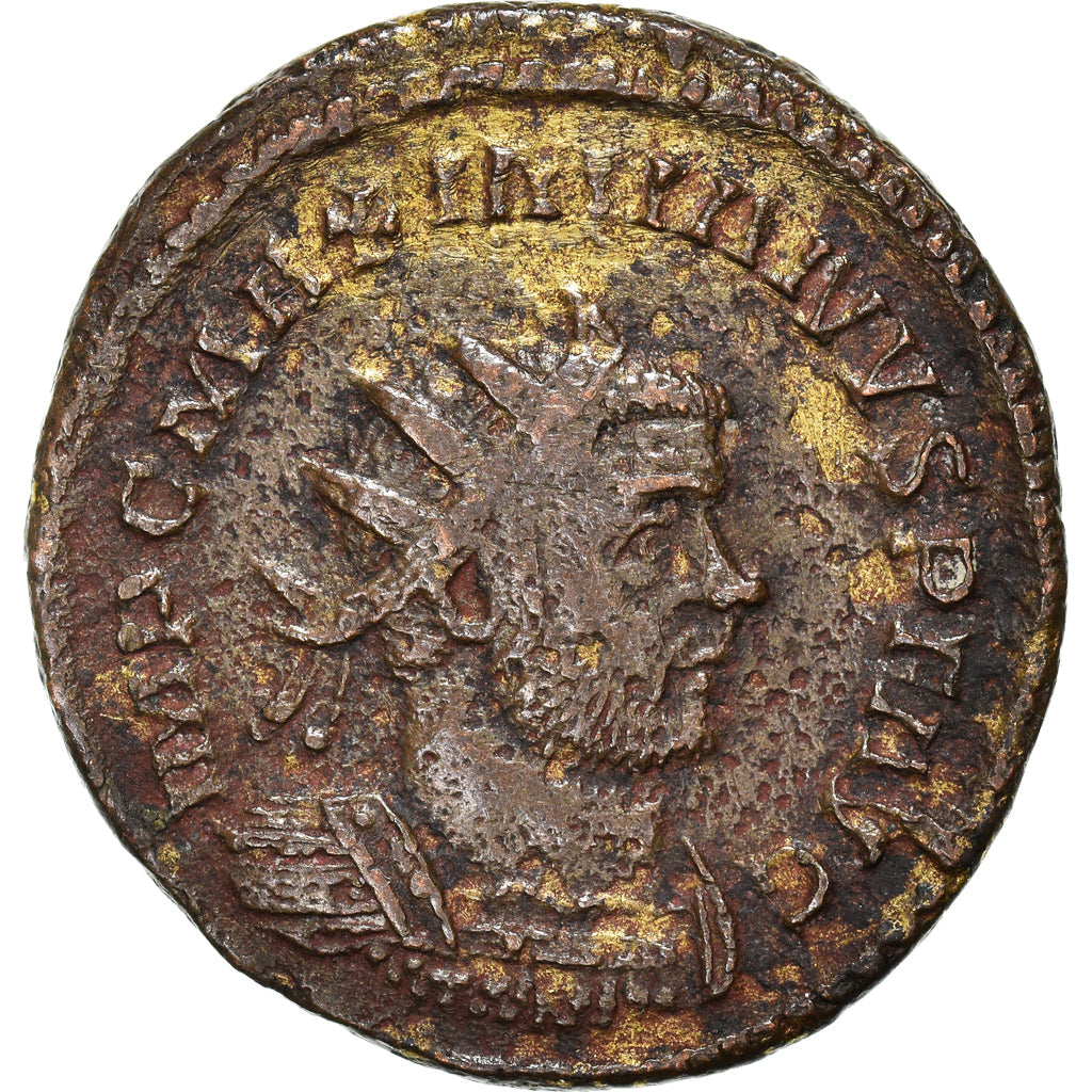 madeni para, 
  
  Maximien Hercule, 
  
  Aurelianus